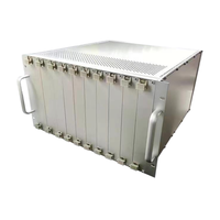 ZSTC C-BOX. . Plateforme de surveillance Rittal Heitec, boîtier de serveur industriel pour montage en rack, châssis en aluminium 6U, sous-rack