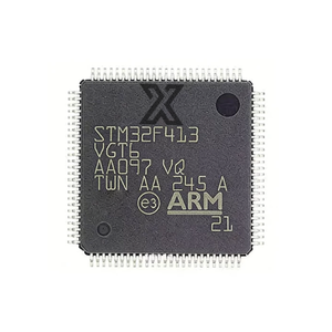 STM32F413VGT6 LQFP-100 Núcleo ARM Cortex-M4 de 32 bits con FPU, con una frecuencia máxima de 100MHz. - Product Image 1