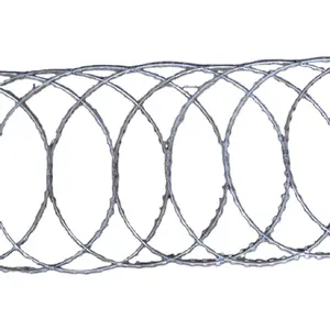 China supplier low price concertina razor barbed wire/razor barbed wire Philippines/razor blade barbed wire