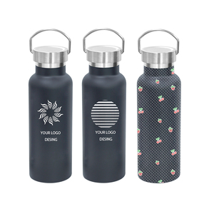 Produit très vendu - Bouteille d'eau sport à large ouverture, isolée, en acier inoxydable, thermos, avec logo personnalisé - Product Image 1