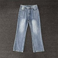 Jeans pour hommes Repute Hem, coupe skinny, en denim, avec détail sur le bord, modèle Reputation, en gros