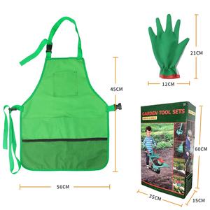 Ensemble d'outils de jardin pour enfants, kit d'outils à main de jouets de jardin avec <span class=keywords><strong>brouette</strong></span> cadeau pour enfants - Product Image 4