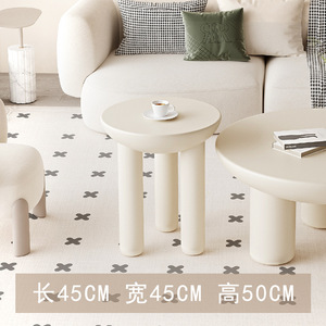 Salotto multifunzionale piccolo tavolo rotondo bianco in legno tavolino da caffè <span class=keywords><strong>due</strong></span> pezzi combinazione <span class=keywords><strong>Set</strong></span> - Product Image 4