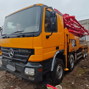 Camion pompe à béton diesel d'occasion Zoomlion 62m 2021-2023 avec Putzmeister à Shanghai à vendre - Product Image 1