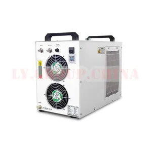 Seri CW-5000 pendingin industri Thermolysis untuk tabung Laser kaca CO2 120W pendingin air pendingin poros CNC
