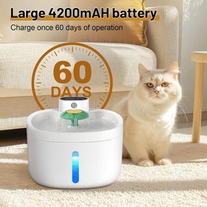 Bebedero Automático para Gatos de Acero Inoxidable de 2.6L, Ultra Silencioso, con Filtro Automático, Dispensador de Agua para Mascotas, Venta al Por Mayor del Fabricante - Product Image 5