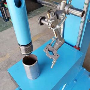 Machine de positionnement de soudage spéciale à commande automatique par servomoteur pour pistolet rotatif et cylindre à huile, destinée aux lignes de laminage de tubes - Product Image 6