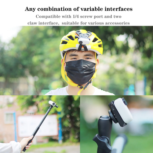 Accesorios para Cámaras de Acción, Base Magnética de Liberación Rápida, Soporte para Cámara de Pulgar, Base Recargable para <span class=keywords><strong>Insta360</strong></span> <span class=keywords><strong>GO3</strong></span> GO3S - Product Image 6