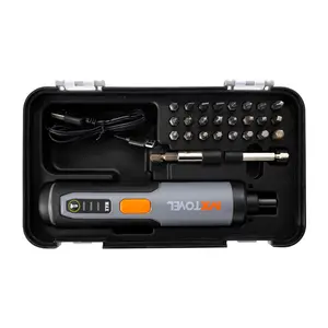 MXTOVEL-Kit d'outils de tournevis sans fil avec batterie Li-ion 3.6V 1500MAh, mini tournevis électrique de précision