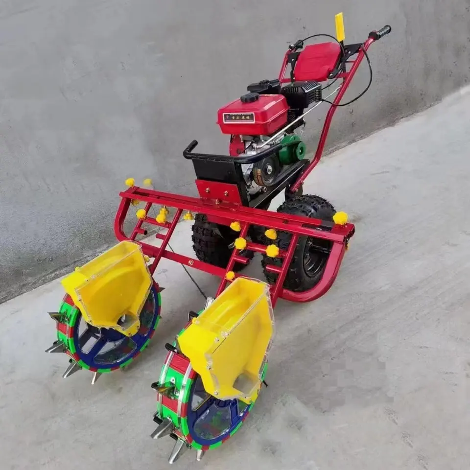 Двухрядная сеялка для кукурузы