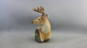 Estatua de cabeza de ciervo de colores de cobre, adornos de decoración de Mesa para el hogar, regalo de Navidad hecho a medida de resina - Product Image 4