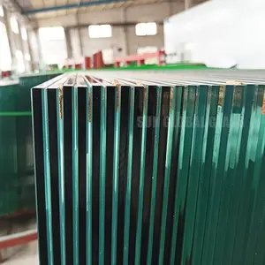 Tempered Safety Glass 11.14mm 5+1.14+5mm Double Layers Building Clear Pvb Tempered Laminated Safety Vsg Glass