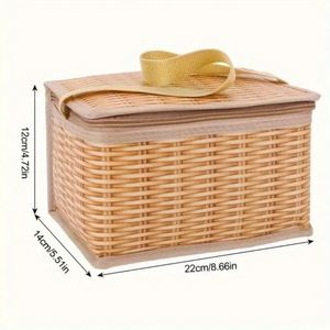 Bolsa Térmica para Entrega de Alimentos con Logotipo Personalizado, Bolsa de Almuerzo Aislada, Nevera Portátil para Picnic, Lonchera Elegante Personalizada, Bolsa de Viaje - Product Image 6