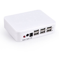 Système d'alarme de sécurité USB à 6 ports pour téléphones portables et tablettes, antivol pour affichage en magasin