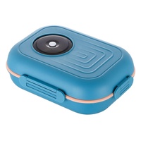 Boîte à lunch compartimentée, étanche, isotherme, empilable, pour la conservation de la chaleur, conteneur alimentaire portable pour le bureau et l'école