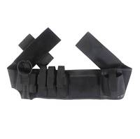 Étui tactique pour arme de poing à porter sous la ceinture, ajustable, pour dissimulation, pochette de taille CCW indétectable, ceinture de combat avec support pour téléphone