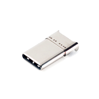 Konektor MUP 24P 3.1 Plug Male Low Pin Ukuran Kecil USB-C untuk Transfer Data Pengisian Cepat Konektor Pengisi Daya Baterai