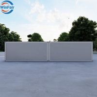 Maisons conteneurs pliables WinFair, maisons préfabriquées, maisons complémentaires pour bungalow en bord de mer / local d'équipement