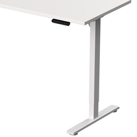 Bureaux de travail ergonomiques réglables en hauteur NBHY à prix d'usine pour espaces commerciaux et bureaux, table élévatrice à moteur unique