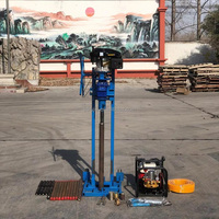 Mini Equipo de Perforación de Núcleos para Ingeniería Geotécnica, 30 m de Profundidad, Pruebas de Suelo, con Caja de Cambios y Componentes de Bomba