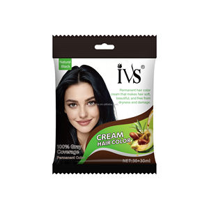 Shampoo Colorante Nero Permanente con Ingredienti Erboristici in Bustine da 30ML + 30ML, Prodotti di Bellezza per Capelli - Product Image 6