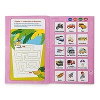 Livres cartonnés écologiques pour enfants d'âge préscolaire OEM, pour développer l'intelligence et apprendre l'anglais et les langues multiples