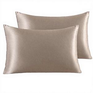 Taies d'oreiller écologiques de style uni, neuves, pour la maison et l'hôtel, de haute qualité, lavables en machine - Product Image 1