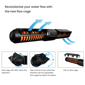 קפיצת מדרגה MJ-GF308/316 אקווריום סלעית גל סלעית גלים סלעית עם בקר מיכל דג שונית אלמוגים ימית - Product Image 5