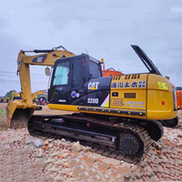Excavatrice d'occasion Caterpillar 306D 312D 315D 320D du Japon à vendre