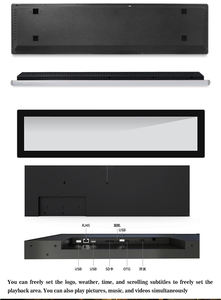 Pantalla Publicitaria Vertical Delgada 4K, Menú Digital, Señalización Comercial de Pared - Product Image 4