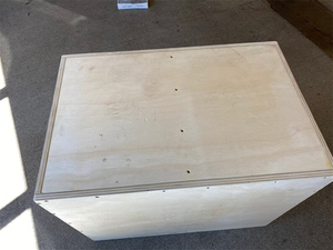 Custom Cross Fit Step Equipo <span class=keywords><strong>de</strong></span> ejercicio CrossFits Solid Plyo Box Pliometric Training Jump Caja <span class=keywords><strong>de</strong></span> madera - Product Image 6