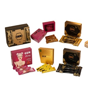 Ofrecemos una amplia gama de cajas de <span class=keywords><strong>miel</strong></span> natural de marca OEM personalizadas de alta calidad y productos de envasado de <span class=keywords><strong>miel</strong></span> en pequeñas presentaciones - Product Image 1