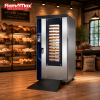 Oven Udara Panas Listrik Kontrol Timer Digital Peralatan Panggang 16 Loyang Oven Konveksi untuk Toko Roti Komersial