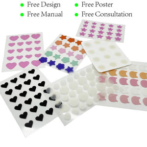 Perawatan Wajah 36 Lembar Plester Jerawat Hidrokoloid Korea Khusus Bahan Alami Plester Jerawat Wajah Tak Terlihat - Product Image 6