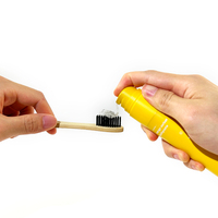 GlorySmile Dentifrice aromatisé à la banane Boîte de luxe 60g - Fluor + élimination des taches de dents pour adulte