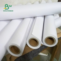 48 "60" 72 "Rollo de papel de plotter de dibujo de gran formato 45gsm 60gsm 70gsm
