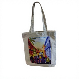 Bolso tote con estampado de arte callejero colorido, bolso de compras de gran tamaño con asa para el hombro, bolsos de uso diario - Product Image 1