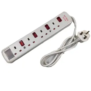 Adaptateur pour prise électrique de courant Uk, rallonge de panneau universel pour prise de courant