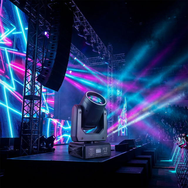 150W High Power Moving Head Lights LED Wedding Beam Lights Professional Stage Lighting