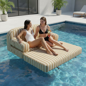 Sofá Inflable Convertible 2 en 1, Cama Inflable, Sillón Plegable, Sofá de Aire para <span class=keywords><strong>el</strong></span> Hogar y <span class=keywords><strong>el</strong></span> Jardín - Product Image 1