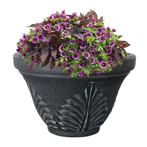 Pintura europea de gran diámetro, relieve esmerilado antiguo, <span class=keywords><strong>PAM</strong></span>, balcón de plástico grueso, maceta para plantar flores - Product Image 1