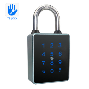 Cerradura Inteligente para Puerta 2025, Nueva, Impermeable IP65, Aleación de Aluminio, Tuya, con Huella Digital, Aplicación TTLock, <span class=keywords><strong>Candado</strong></span> con Llave - Product Image 1