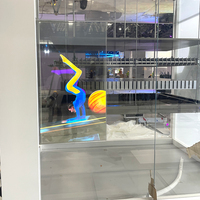 Écran tactile interactif de 30 pouces, écran OLED transparent intelligent pour l'affichage publicitaire, l'exposition de bijoux, l'affichage de luxe