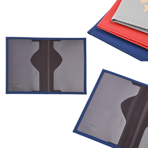 Vente en Gros Étui de Passeport en Cuir PU Porte-Cartes Prix Abordable Housse de Passeport de Voyage Mince - Product Image 5
