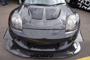 Kit de Carrocería Ancha Estilo S GT de <span class=keywords><strong>APR</strong></span> en Fibra de Vidrio para MR2 Spyder Roadster MR-S ZZW30 2000 a 2005 Incluye Parachoques Faldones Laterales y Bengalas de Guardabarros - Product Image 4