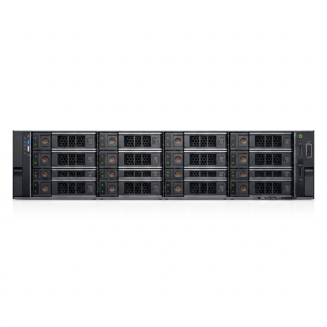 Used 2U Rack Server 12 Bay SATA Storage DDR4 Memory Intel Xeon 10 TB Enterprise Data Center Rackmount