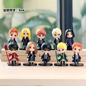 Set de 10 Figuras de Acción de PVC, Colección de Anime de la Academia de Magia, Estilo de Juguete - Product Image 6