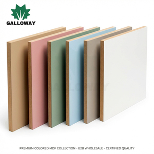 Panneau MDF E1 <span class=keywords><strong>de</strong></span> 18 mm, 1220x2440 mm, panneau <span class=keywords><strong>de</strong></span> fibres à densité moyenne, panneau MDF brut, feuille HDF pour meubles, armoires, décoration intérieure - Product Image 3