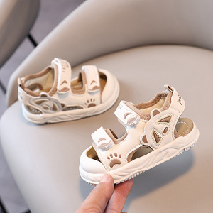 Sandales pré-marche à semelle souple antidérapantes pour bébé, sandales d'été pour bébé - Product Image 3