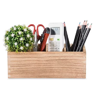 מותאם אישית oem תיבת עיפרון משרד שולחן עבודה מארגן אביזרי נייר חום מותאם אישית עם מגירה - Product Image 6